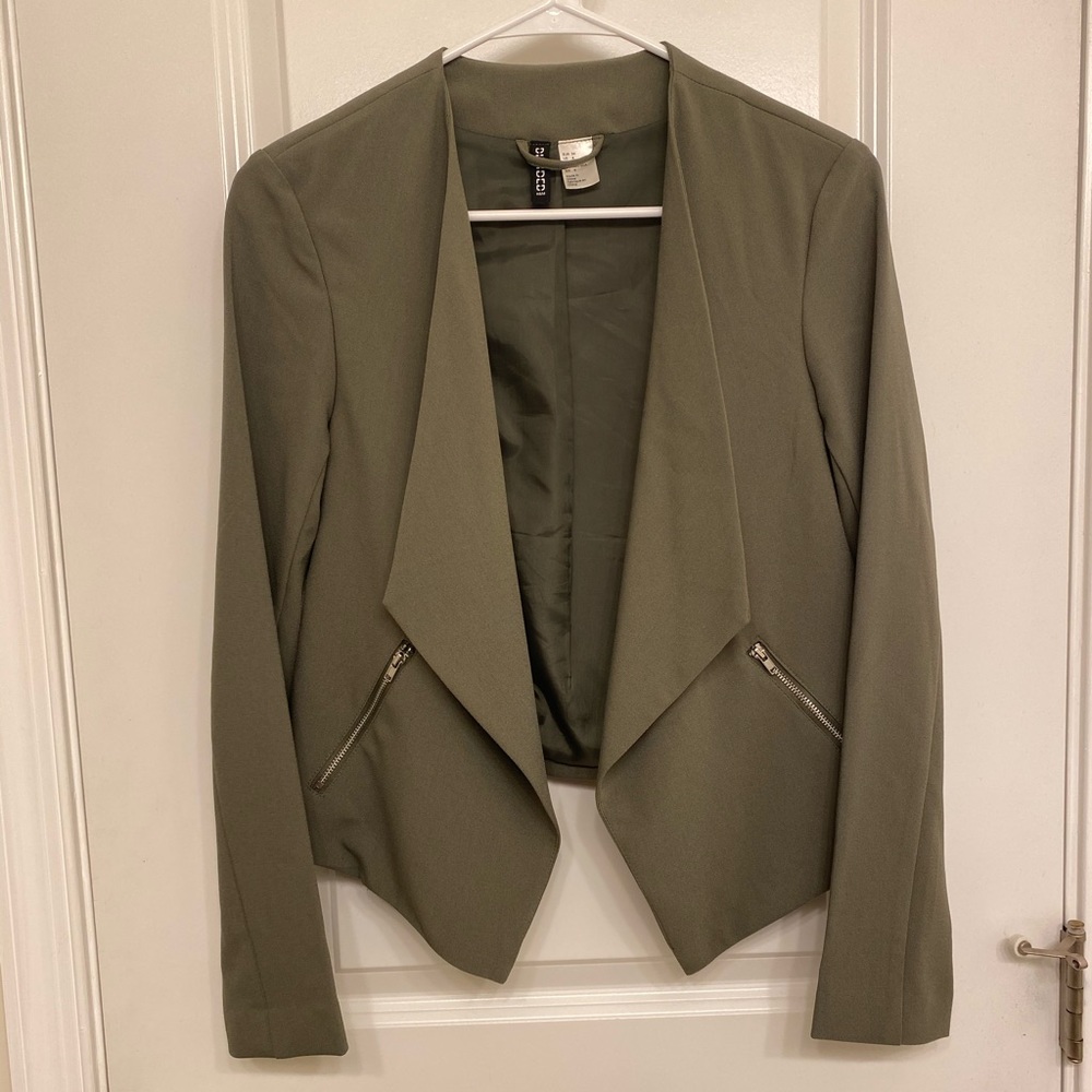 H&M Green Blazer